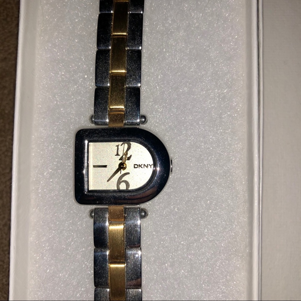 DKNY “D face” watch